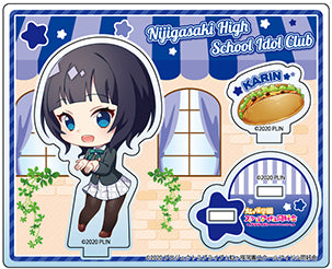 「ラブライブ!虹ヶ咲学園スクールアイドル同好会」アクリルスタンド 朝香果林 コッペパンデフォルメ ver