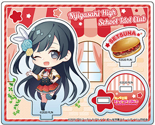 「ラブライブ!虹ヶ咲学園スクールアイドル同好会」アクリルスタンド 優木せつ菜 コッペパンデフォルメ ver