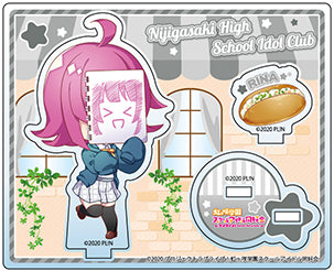 「ラブライブ!虹ヶ咲学園スクールアイドル同好会」アクリルスタンド 天王寺璃奈 コッペパンデフォルメ ver