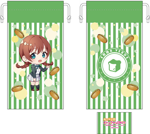 「ラブライブ!虹ヶ咲学園スクールアイドル同好会」コッペパン袋 エマ・ヴェルデ コッペパンデフォルメ ver