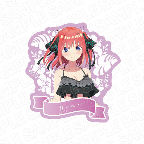 『五等分の花嫁∬』ダイカットステッカー 二乃 水着 ver.