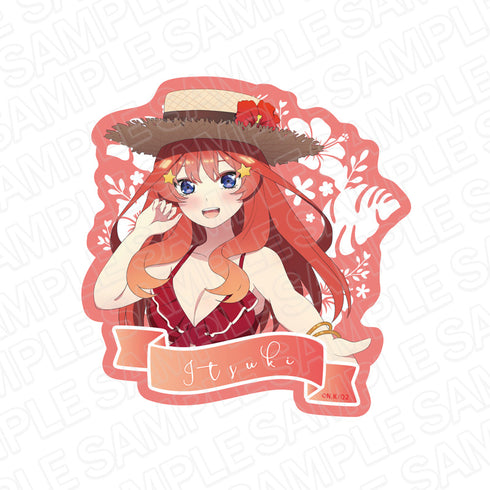 『五等分の花嫁∬』ダイカットステッカー 五月 水着 ver.