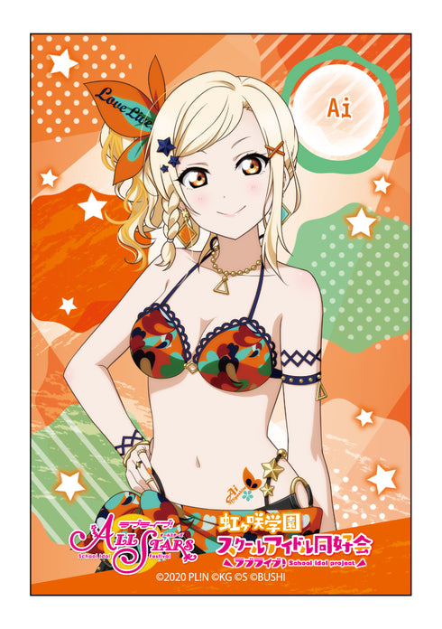 「ラブライブ!スクールアイドルフェスティバルALL STARS」スクエアカンバッジ 虹ヶ咲学園スクールアイドル同好会 水着 ver BOX