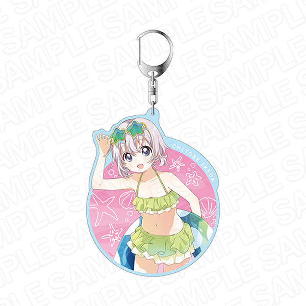 『ゆるゆり』デカキーホルダー 池田千歳 水着 ver.