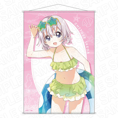 『ゆるゆり』B2タペストリー 池田千歳 水着 ver.