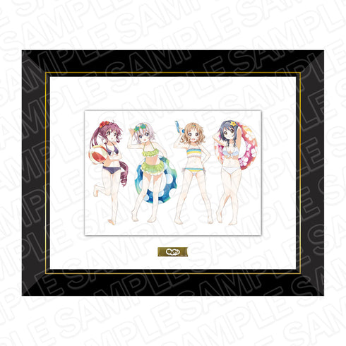 『ゆるゆり』キャラアートグラフ 生徒会 水着 ver.