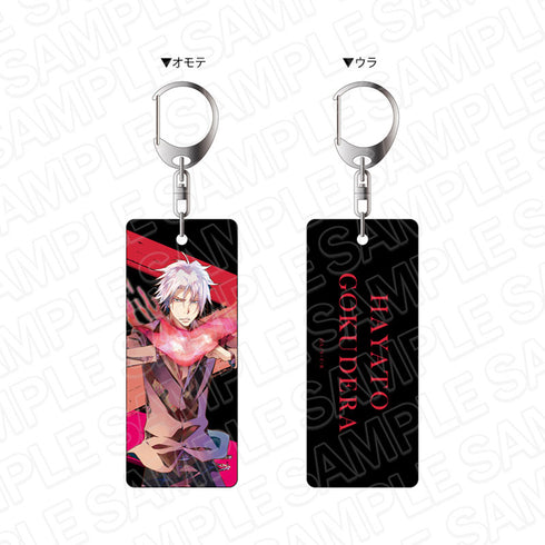 『家庭教師ヒットマンREBORN!未来編』両面キーホルダー 獄寺 隼人 PALE TONE series