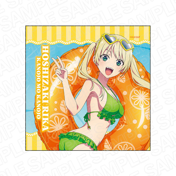 『カノジョも彼女』マイクロファイバー 星崎 理⾹ 水着 ver.