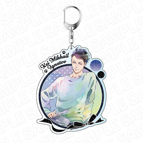 『PSYCHO-PASS サイコパス 3』デカキーホルダー PALE TONE series 炯・ミハイル・イグナトフ 描き下ろし ver.