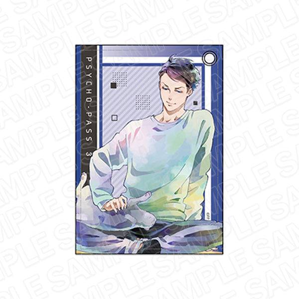 『PSYCHO-PASS サイコパス 3』合皮パスケース PALE TONE series 炯・ミハイル・イグナトフ 描き下ろし ver.