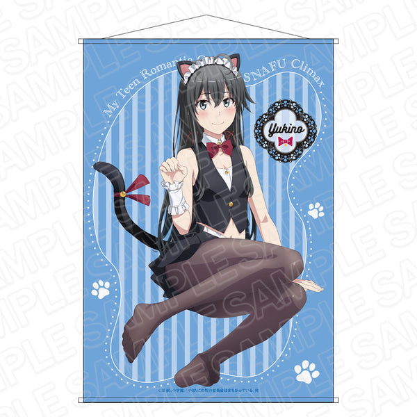 『やはり俺の青春ラブコメはまちがっている。完』B2タペストリー 雪ノ下雪乃 ケモミミメイド ver.