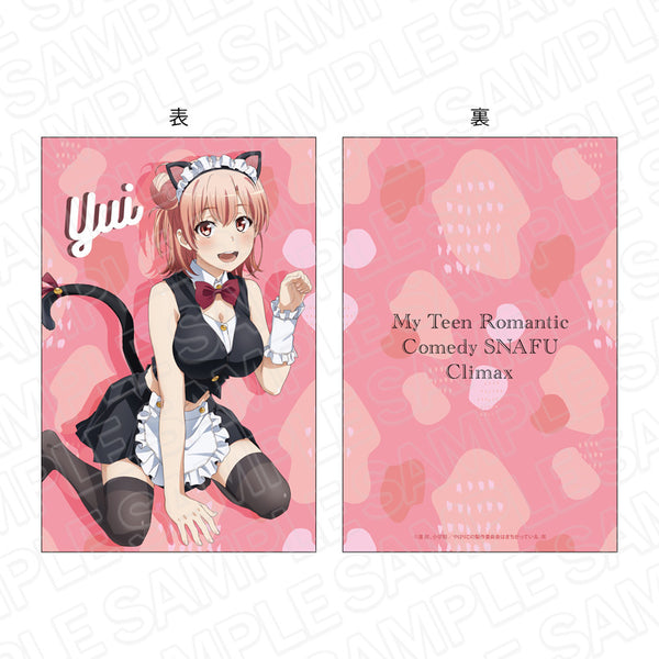 『やはり俺の青春ラブコメはまちがっている。完』特大クッション 由比ヶ浜結衣 ケモミミメイド ver.