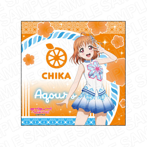 『ラブライブ!サンシャイン!!』マイクロファイバー 高海千歌 smile smile ship Start! ver