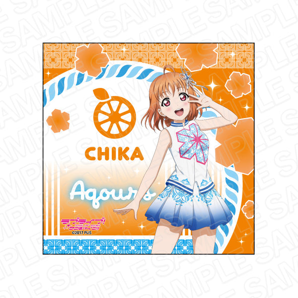 『ラブライブ!サンシャイン!!』マイクロファイバー 高海千歌 smile smile ship Start! ver