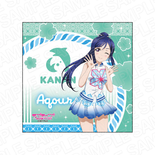 『ラブライブ!サンシャイン!!』マイクロファイバー 松浦果南 smile smile ship Start! ver