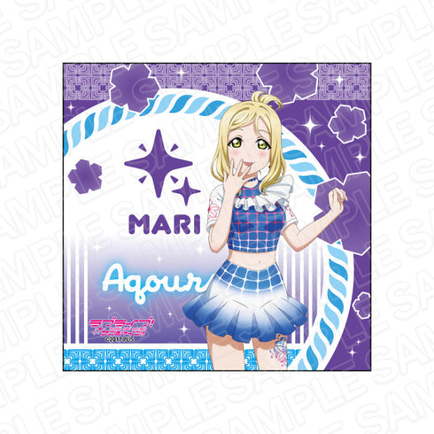 『ラブライブ!サンシャイン!!』マイクロファイバー 小原鞠莉 smile smile ship Start! ver