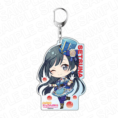 『ラブライブ!虹ヶ咲学園スクールアイドル同好会』デカキーホルダー 優木せつ菜 A・ZU・NAデフォルメ ver