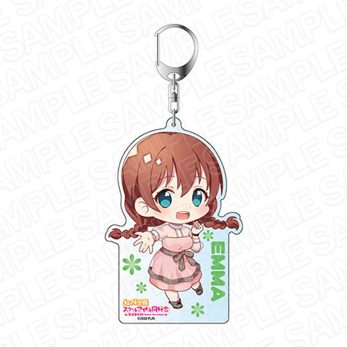 『ラブライブ!虹ヶ咲学園スクールアイドル同好会』デカキーホルダー エマ・ヴェルデ QU4RTZデフォルメ ver