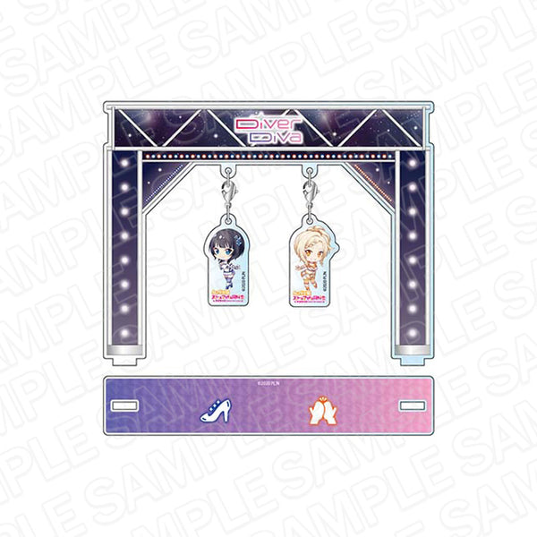 『ラブライブ!虹ヶ咲学園スクールアイドル同好会』ふらふらアクリルジオラマ DiverDivaデフォルメ ver