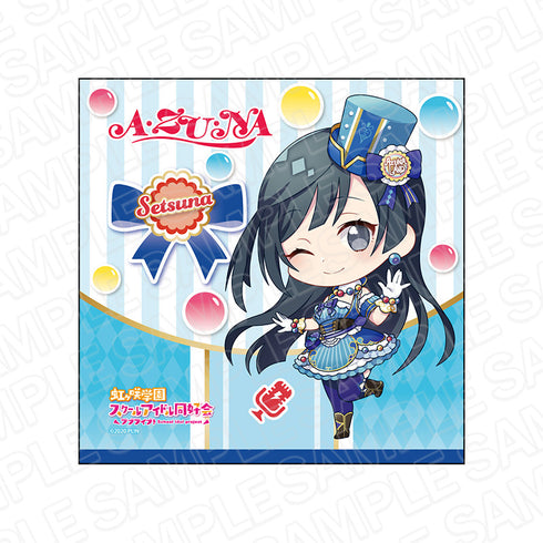 『ラブライブ!虹ヶ咲学園スクールアイドル同好会』マイクロファイバー 優木せつ菜 A・ZU・NAデフォルメ ver