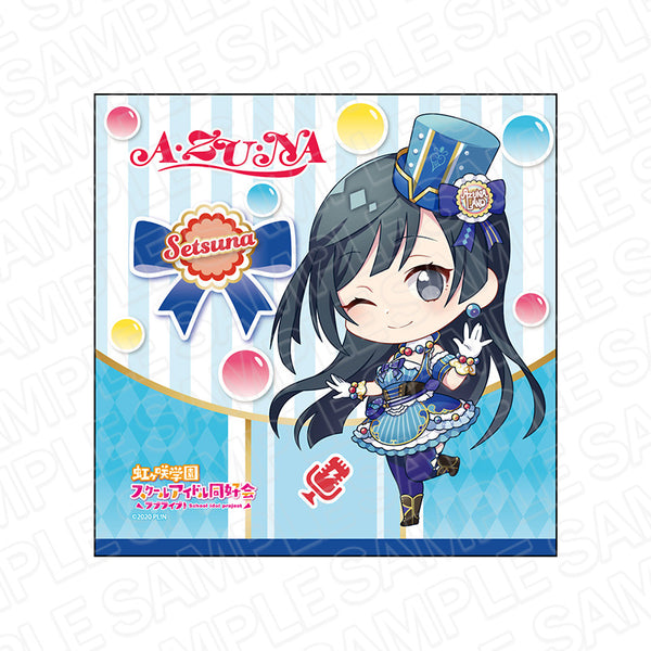 『ラブライブ!虹ヶ咲学園スクールアイドル同好会』マイクロファイバー 優木せつ菜 A・ZU・NAデフォルメ ver