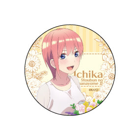 『五等分の花嫁∬』カンバッジ 一花 フラワー ver.