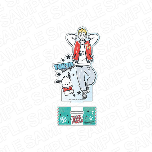 『東京リベンジャーズ』サンリオキャラクターズコラボ アクリルフィギュア 花垣武道・ポチャッコ