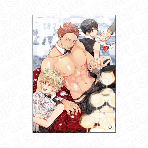 『Daria展』ミニアクリルアート もみチュパ雄っぱぶ♂フィーバータイム