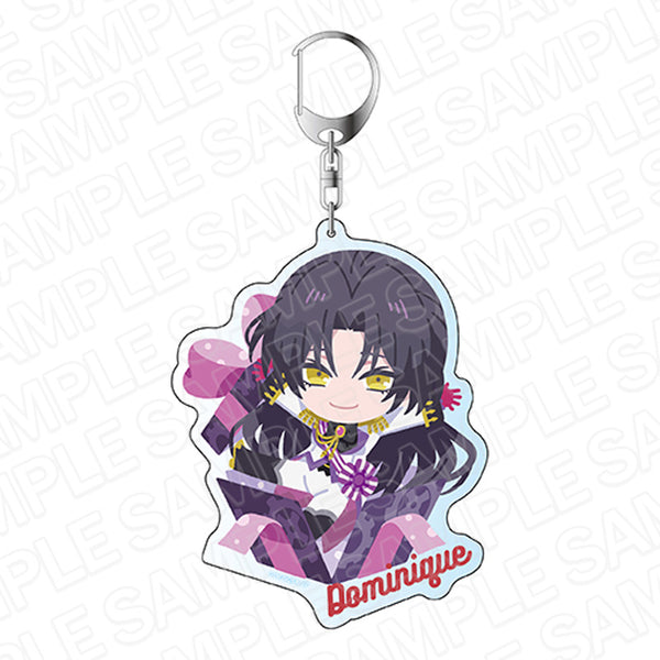 『ヴァニタスの手記』デカキーホルダー ドミニク キャラプレ ver.