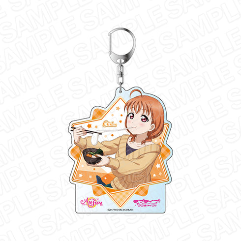 『ラブライブ!スクールアイドルフェスティバルALL STARS』デカキーホルダー 高海千歌 新春丑年特別エクササイズ ver