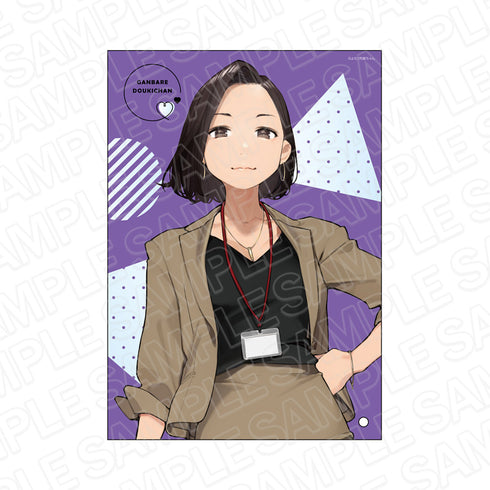 『がんばれ同期ちゃん』ミニアクリルアート 先輩さん