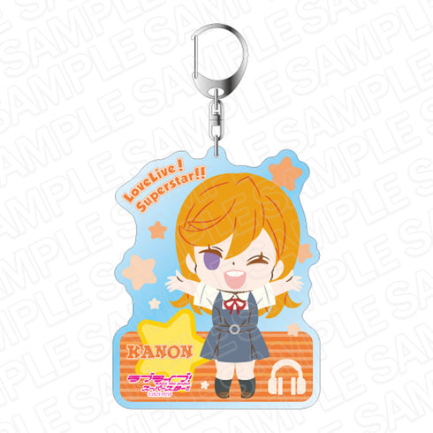 『ラブライブ!スーパースター!!』デカキーホルダー 澁谷かのん 夏制服 デフォルメ ver