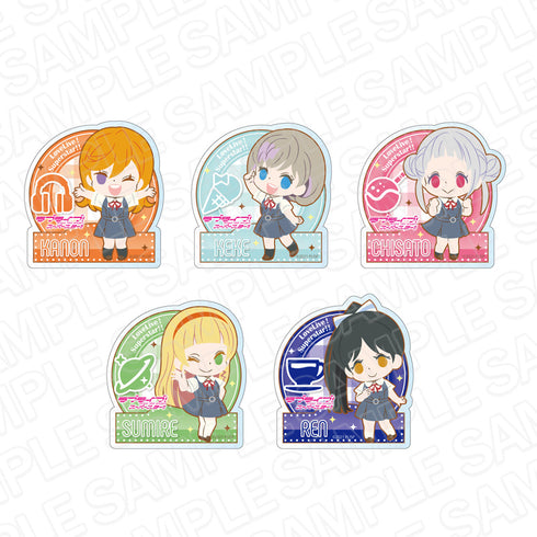 『ラブライブ!スーパースター!!』アクリルバッジ 夏制服 デフォルメ ver BOX