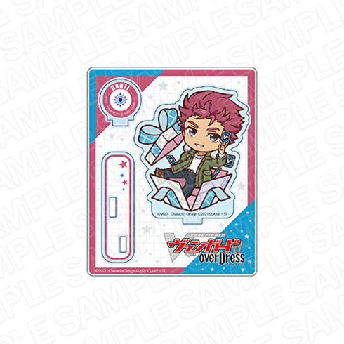 『カードファイト!! ヴァンガード overDress』アクリルスタンド 桃山 ダンジ キャラプレ ver.