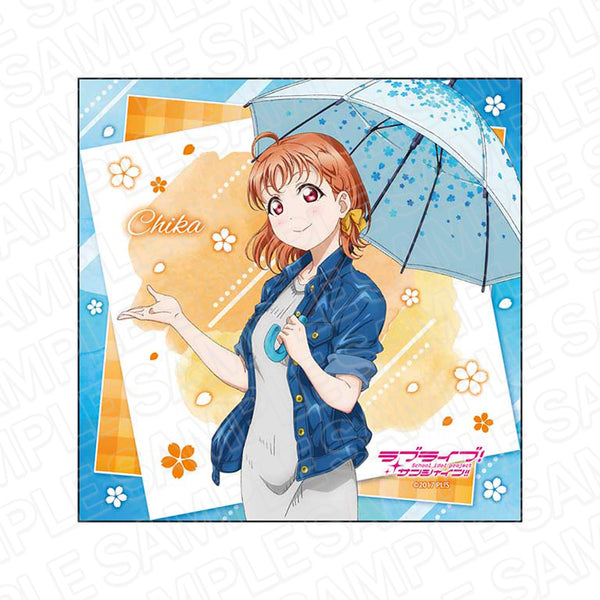 『ラブライブ!スーパースター!! 』マイクロファイバー 高海千歌 レインコート ver