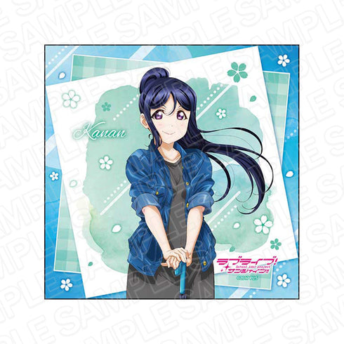 『ラブライブ!スーパースター!! 』マイクロファイバー 松浦果南 レインコート ver