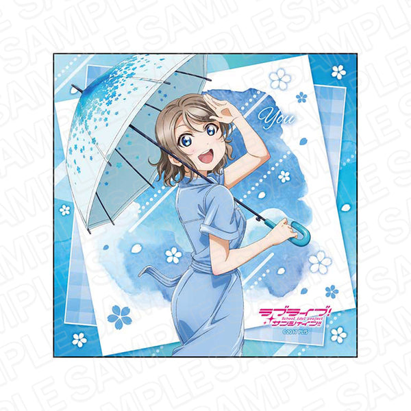 『ラブライブ!スーパースター!! 』マイクロファイバー 渡辺 曜 レインコート ver