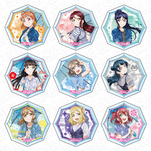 『ラブライブ!スーパースター!! 』アクリルバッジ レインコート ver BOX