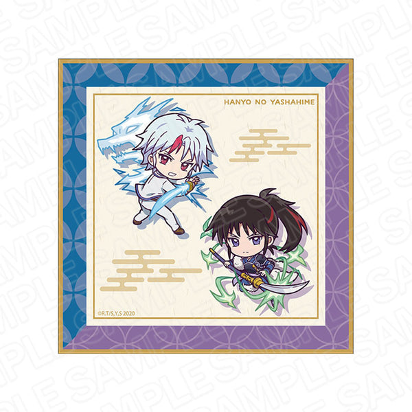 『半妖の夜叉姫』ミニタオル とわ&せつな 必殺技デフォルメ ver.