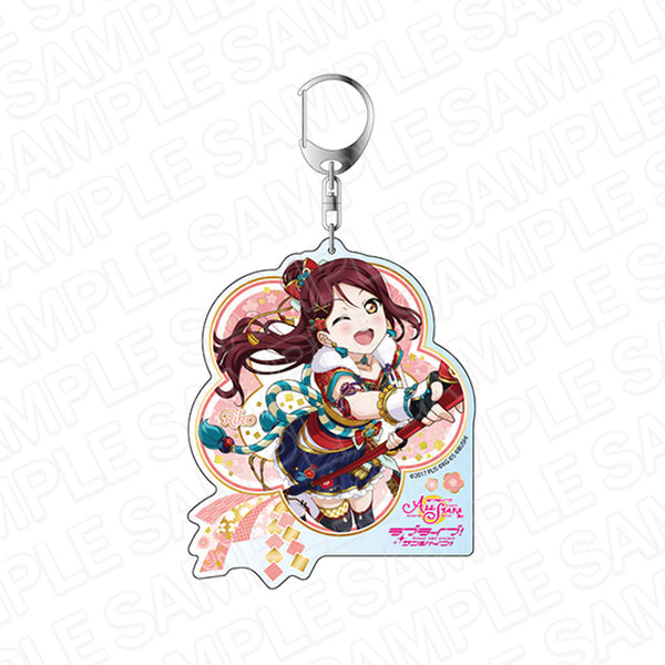 『ラブライブ!スクールアイドルフェスティバルALL STARS』デカキーホルダー 桜内梨子 色鮮やか☆新春 ver