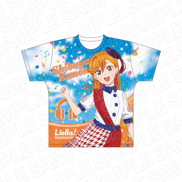 『ラブライブ!スーパースター!! 』フルグラフィックTシャツ 澁谷かのん START!! True dreams ver