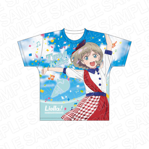 『ラブライブ!スーパースター!! 』フルグラフィックTシャツ 唐 可可 START!! True dreams ver