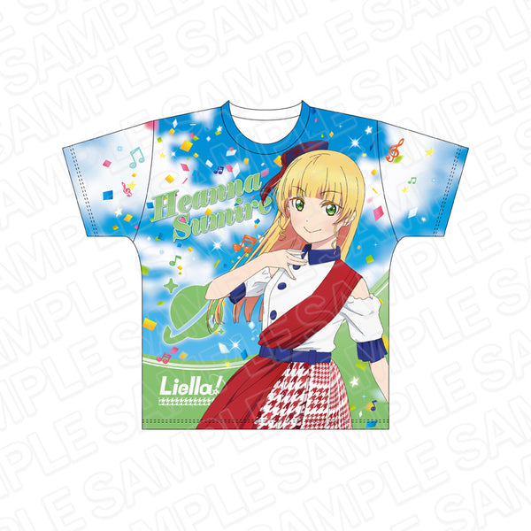 『ラブライブ!スーパースター!! 』フルグラフィックTシャツ 平安名すみれ START!! True dreams ver