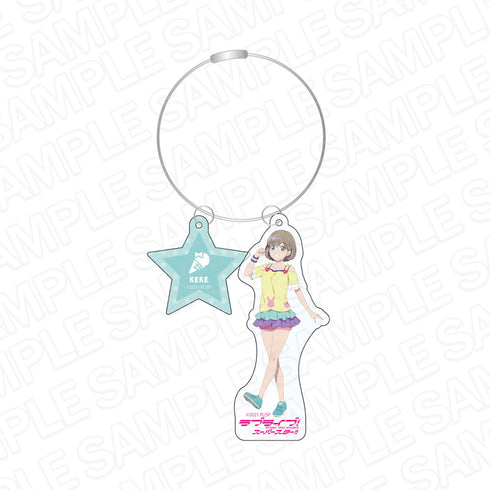 『ラブライブ!スーパースター!!』ワイヤーキーホルダー 唐 可可 練習着 ver