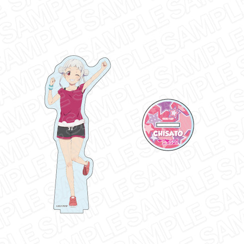 『ラブライブ!スーパースター!!』アクリルフィギュア 嵐 千砂都 練習着 ver