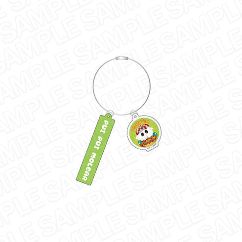 『PUI PUI モルカー』ワイヤーキーホルダー シロモ ご当地 ver.