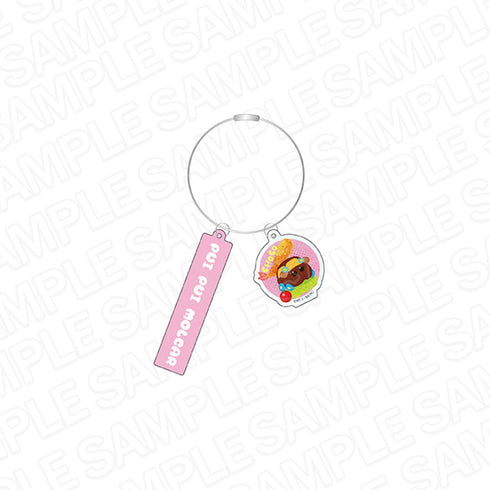 『PUI PUI モルカー』ワイヤーキーホルダー チョコ ご当地 ver.