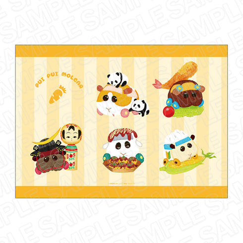 『PUI PUI モルカー』フルカラーブランケット ご当地 ver.