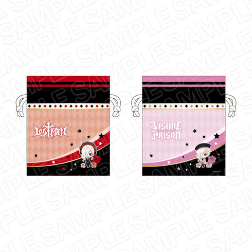 『ヴィジュアルプリズン』巾着 ヴーヴ・エリザベス デフォルメ ver.