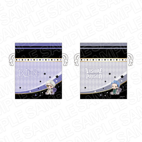 『ヴィジュアルプリズン』巾着 ディミトリ・ロマネ デフォルメ ver.